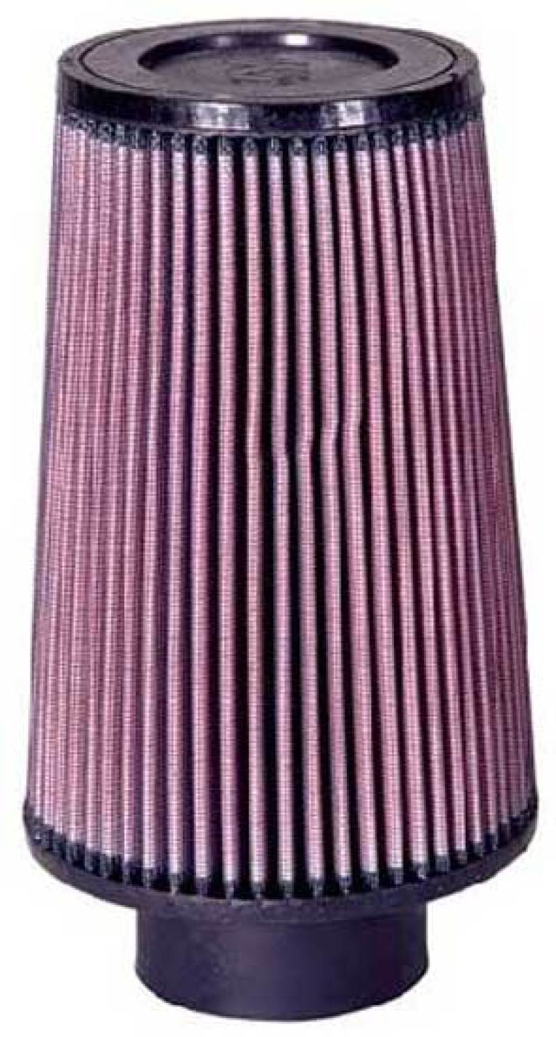 K&N Filter Universal Rubber Filter 3.25  Flange 5.5 Base 4.6875 Top 8 Height - RU-5122