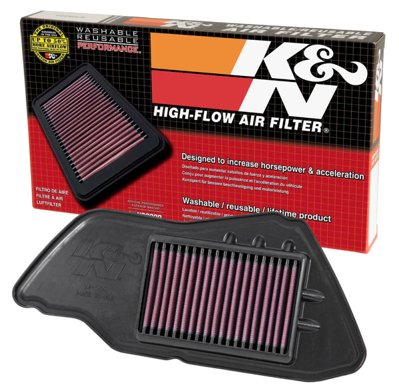 K&N 09-15 Yamaha YW125 Drop In Air Filter - YA-1209