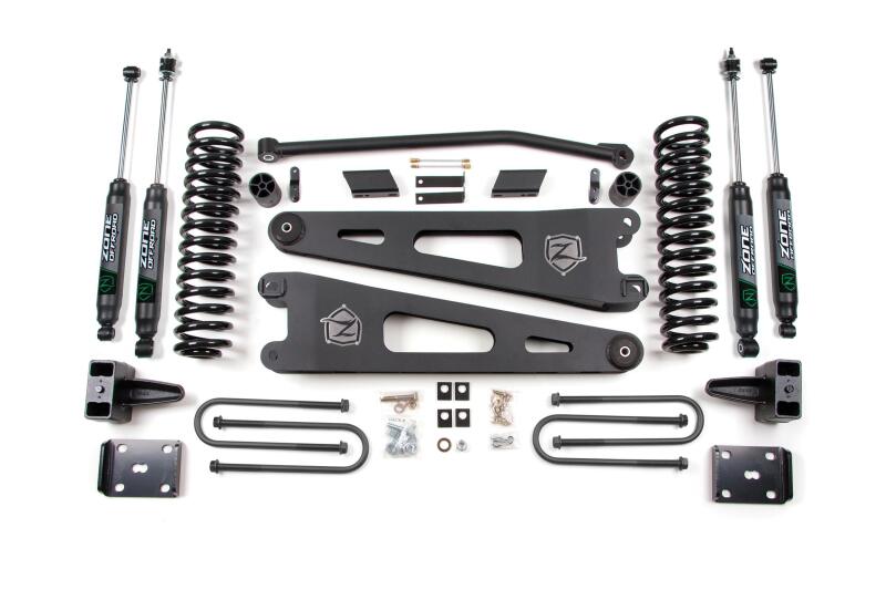 Zone Offroad 11-12 Ford SuperDuty 4in Radius Arm System - Diesel - ZONF25N