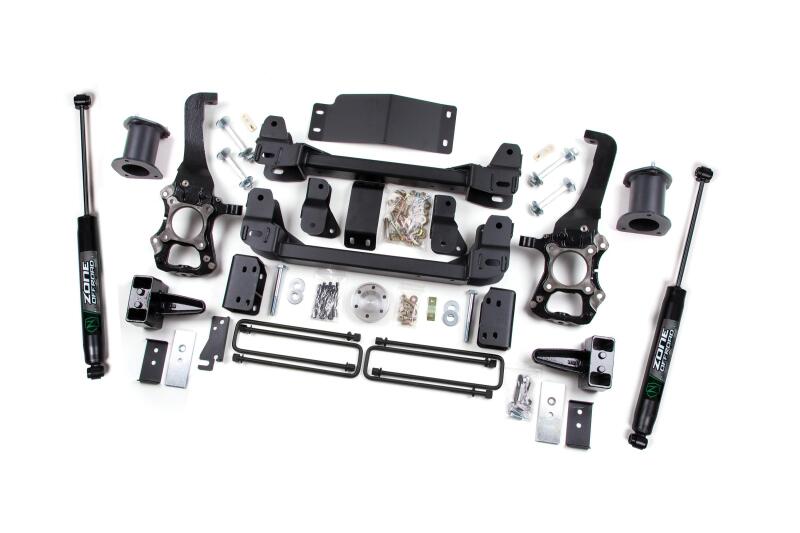 Zone Offroad 2014 Ford F-150 6in Suspension System - 4in Rear Block - ZONF81N