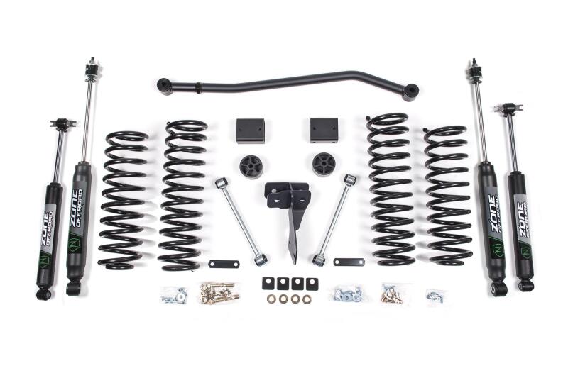 Zone Offroad 12-18 Jeep JK 4dr 4in Suspension Kit - ZONJ38N