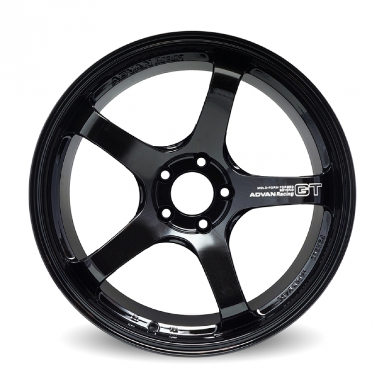 Advan GT Beyond 18x10.5 +24 5-114.3 Racing Titanium Black Wheel - YAQB8L24ETB