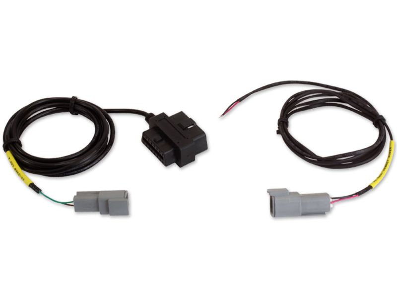 AEM CD-7/CD-7L Plug & Play Adapter Harness for OBDII CAN Bus Including Power Cable - 30-2217