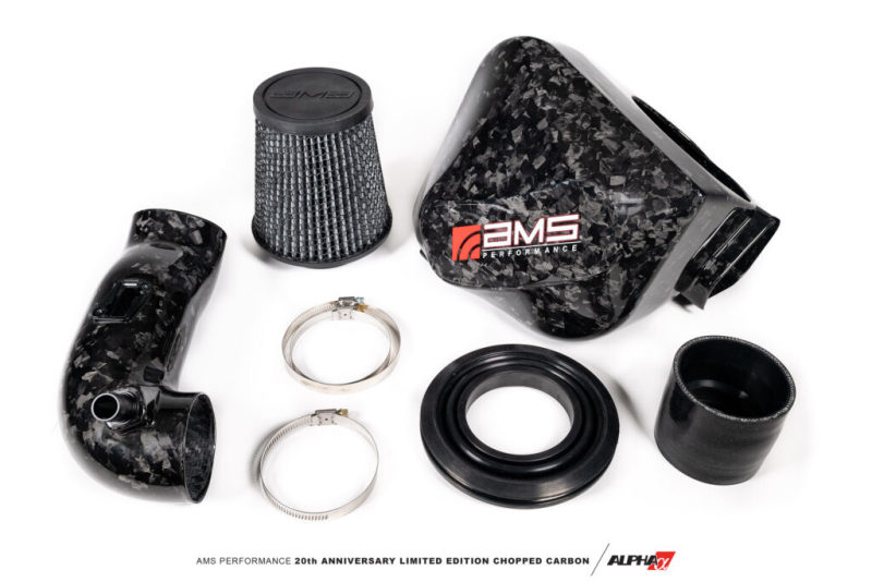 AMS Performance 2020+ Toyota Supra A90 Chopped CF Cold Air Intake System (Does Not Fit w/ Strut Bar) - AMS.38.08.0001-2