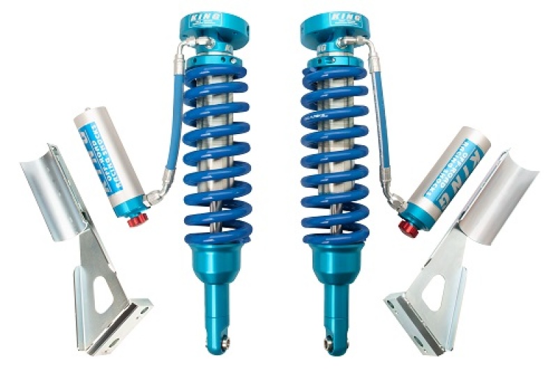 King Shocks 2005+ Toyota Tacoma (6 Lug) Front 2.5 Dia Remote Reservoir Coilover w/Adjuster (Pair) - 25001-119A-EXT
