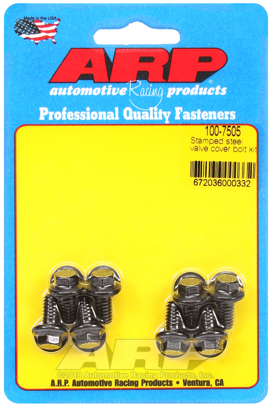 ARP Stamped Steel Hex Valve Cover Bolt Kit - 100-7505