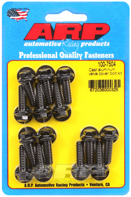 ARP Cast Aluminum Hex Valve Cover Bolt Kit - 100-7504