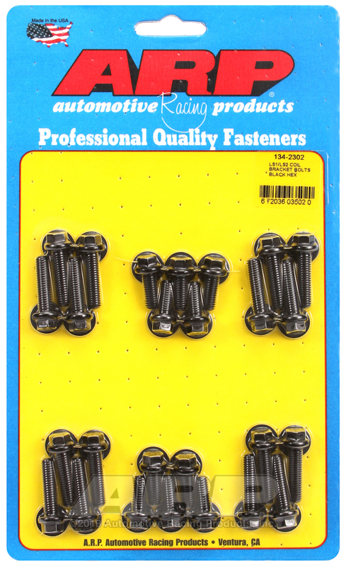 ARP SBC LS1 LS2 Hex Coil Bracket Bolt Kit - 134-2302