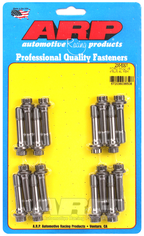 ARP Ford Modular 4.6L/5.4L V8 ARP2000 Rod Bolt Kit - 256-6301