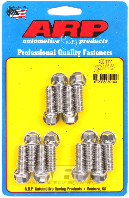 ARP SB Chevy SS Hex Header Bolt Kit - 400-1111