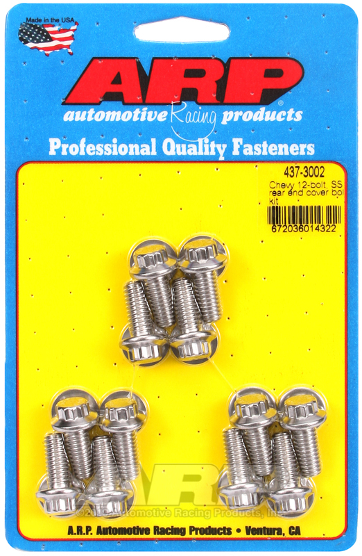 ARP Chevy 12-Bolt SS Rear End Cover Bolt Kit - 437-3002