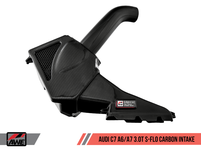 AWE Tuning Audi C7 A6 / A7 3.0T S-FLO Carbon Intake V2 - 2660-15022