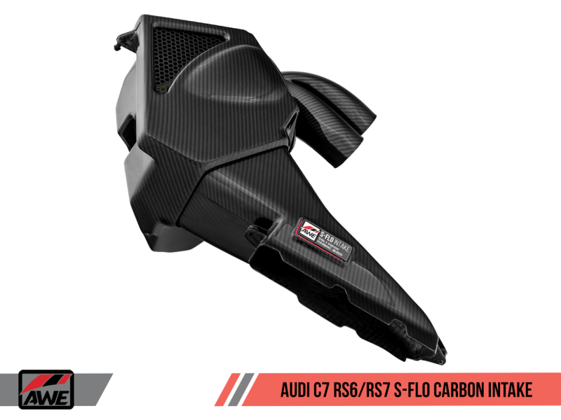 AWE Tuning Audi C7 RS6 / RS7 4.0T S-FLO Carbon Intake V2 - 2660-15012