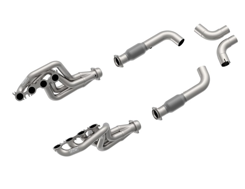 Kooks 2020 Mustang GT500 5.2L 2in x 3in SS Headers w/GREEN Catted Connection Pipe - 1156H630