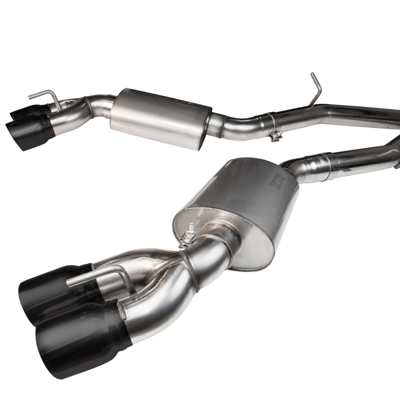 Kooks 16-20 Cadillac CTS-V 6.2L LT4 3in 304SS GREEN Catted Header-Back Exhaust w/Black Tips - 23125310