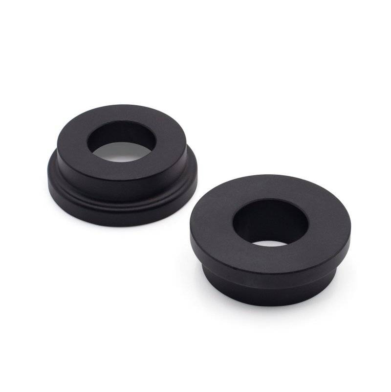 BLOX 2-Piece Billet Aluminum Solid Shifter Bushing B-Series Transmissions - Black - BXAC-00322-BK