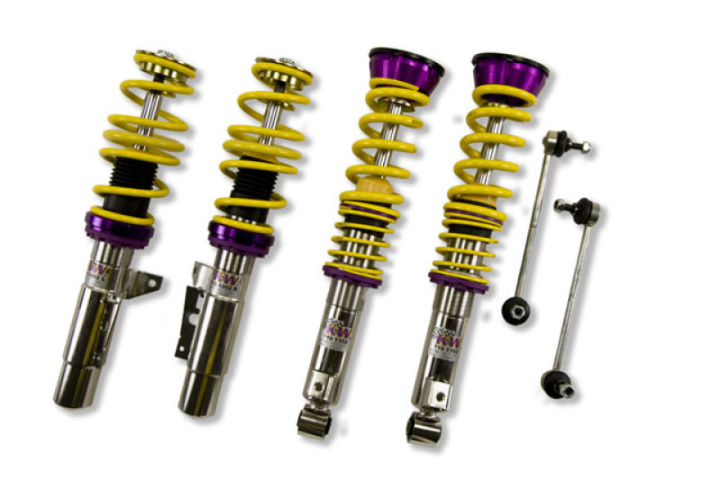 KW Coilover Kit V1 Porsche 911 (996) Carrera 4 4S; incl. Convertible + Targa - 10271003