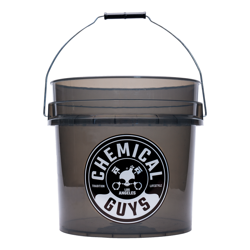 Chemical Guys Heavy Duty Detailing Bucket Smoked Black (4.5 Gal) - ACC108