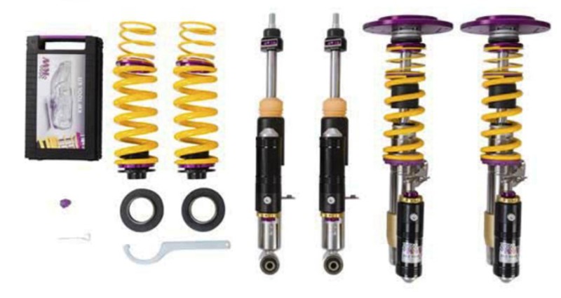 KW Porsche 718 Cayman GT4 (982) Clubsport Coilover Kit 3-Way - 39771288