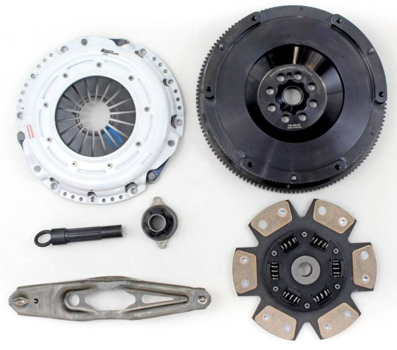 Clutch Masters 14-19 Mini Cooper 1.5L Turbo FX400 6-Puck Clutch Kit w/ Steel Flywheel - 03465-HDC6-SK