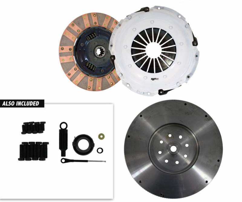 Clutch Masters 01-05 Dodge Ram 2500/3500 5.9L w/NV5600 Trans FXT400 Sprung Ceramic Clutch Kit w/FW - 05CM2-HDCL-SK