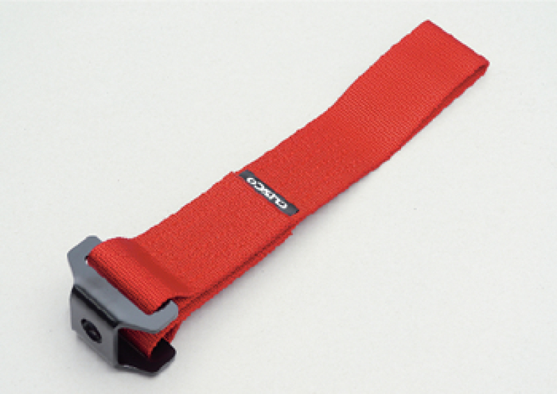 Cusco Universal 7715lbs Tow Strap - Red (420mm L x 50mm W) - 00B CTV RD