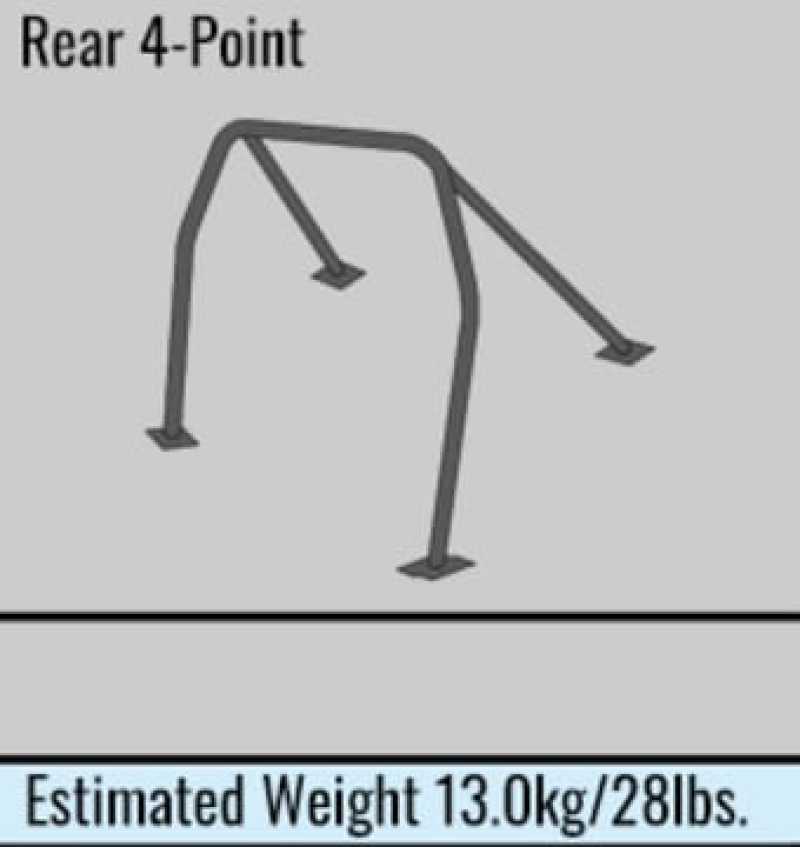 Cusco Safety 21 Roll Cage 4 Point 2 Seat Mazda NA6CE/NA8C Soft Top (S/O / No Cancel) - 404 270 C20