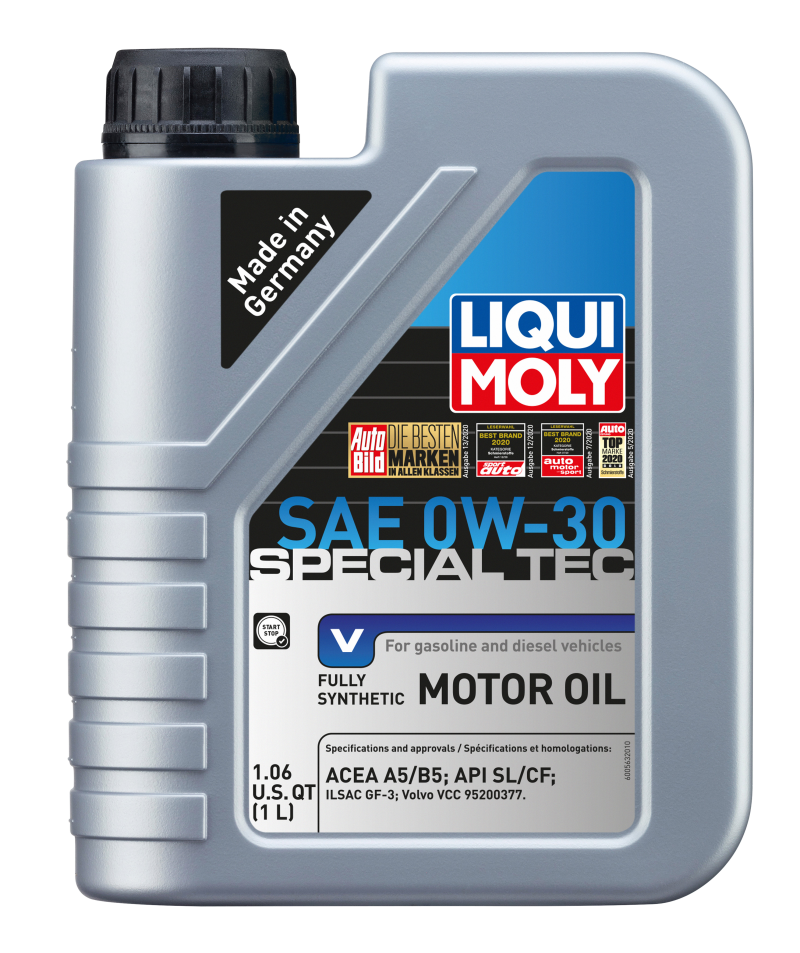 LIQUI MOLY 1L Special Tec V Motor Oil 0W30 - 20202