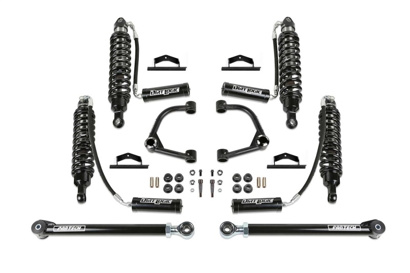 Fabtech 2021 Ford Bronco 3in UCA Kit w/Uniballs & Dlss Resi Shocks - K2378DL