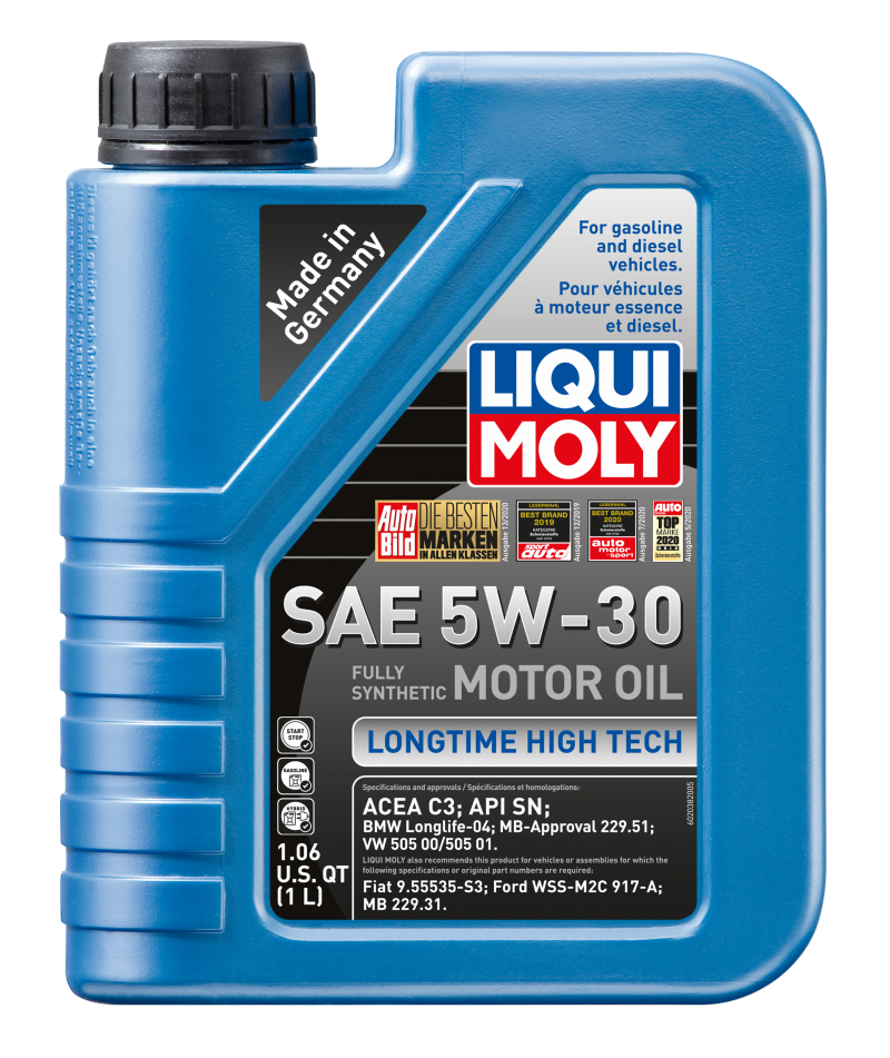 LIQUI MOLY 1L Longtime High Tech Motor Oil 5W30 - 2038