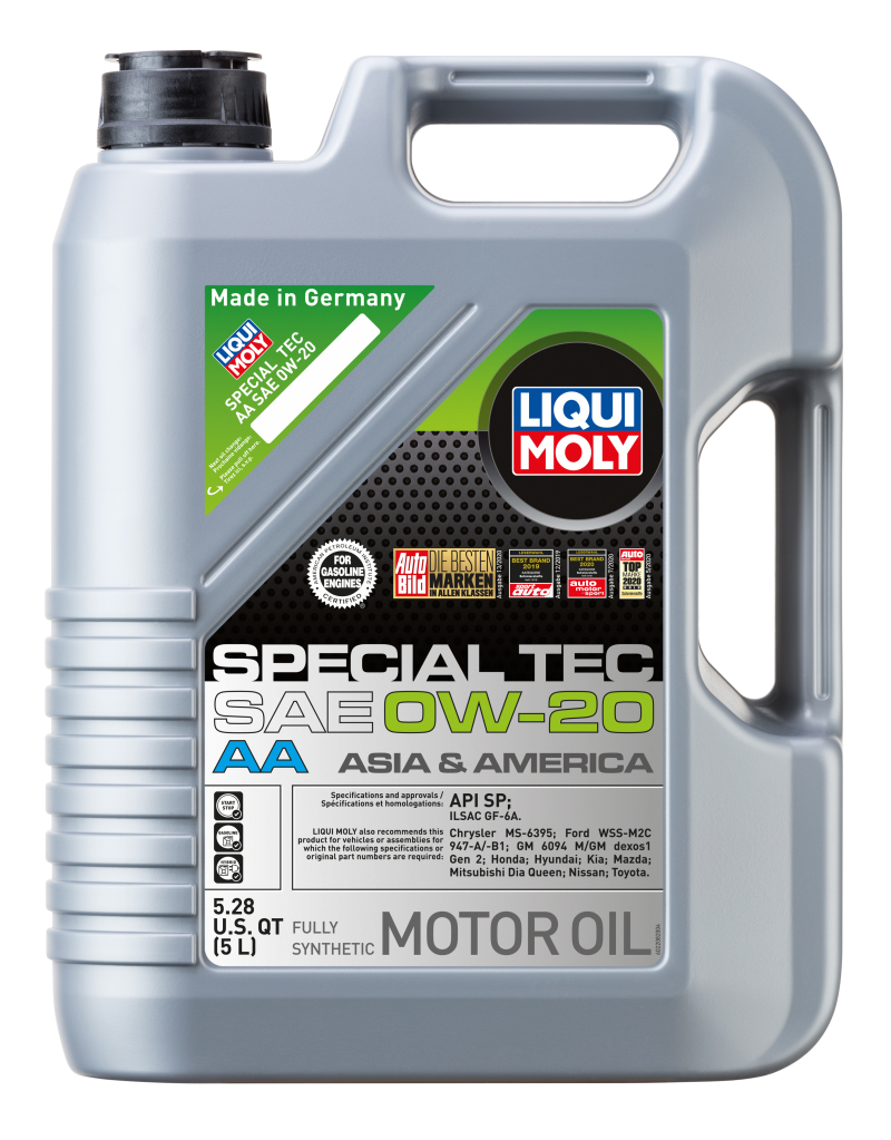 LIQUI MOLY 5L Special Tec AA Motor Oil 0W20 - 2208