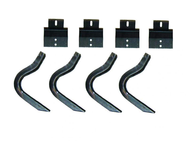 Lund 07-17 Chevy Silverado 1500 Crew Cab EZ Running Board Mounting Bracket Kit - Brite - 300068