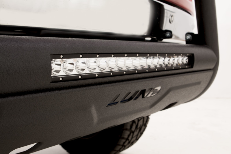 Lund 09-17 Dodge Ram 1500 (Excl. Rebel Models) Bull Bar w/Light & Wiring - Black - 47121204