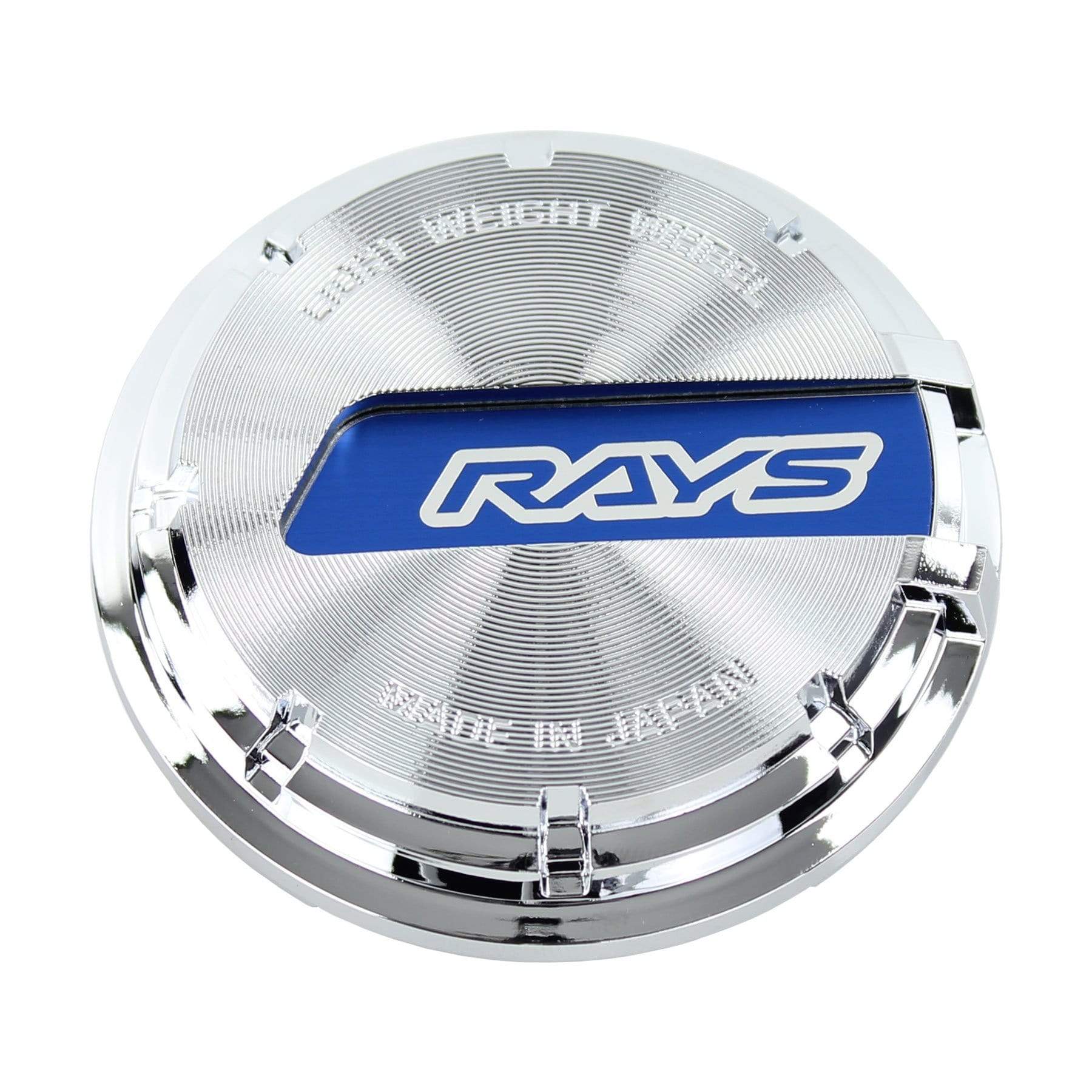 Gram Lights WR Center Cap (Blue/Chrome) (57CR / 57DR) - WCGLBLCH