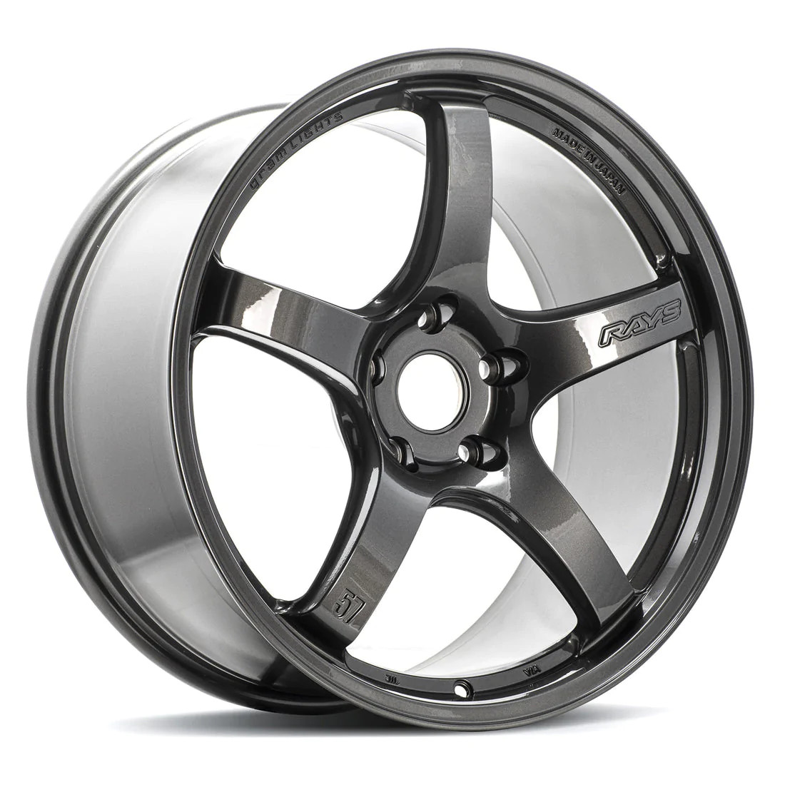 Gram Lights 57CR 17x9 +38 5x100 HS Gunmetallic Wheel (Min Order Of 20) - WGCRQ38DHGP