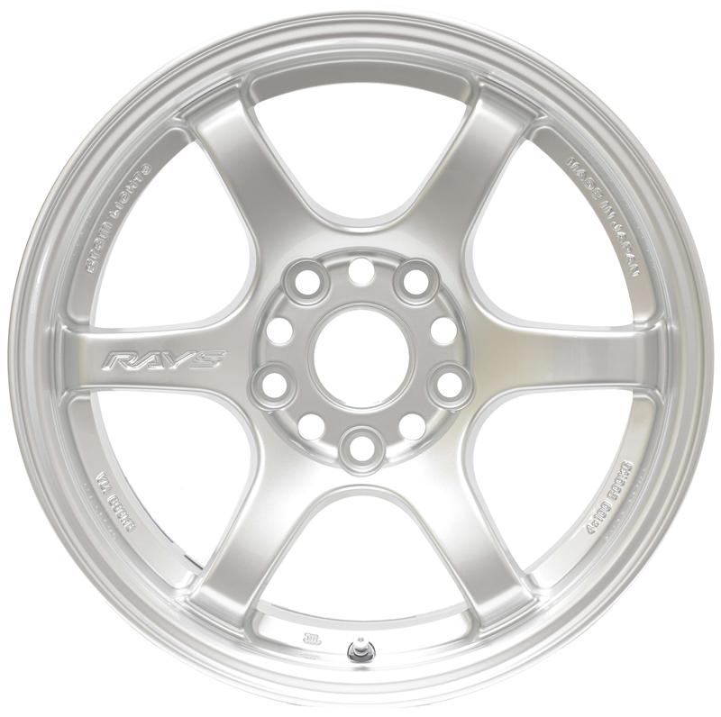 Gram Lights 57DR 15x8.0 +28 4-100 Sunlight Silver Wheel - WGIE28AS