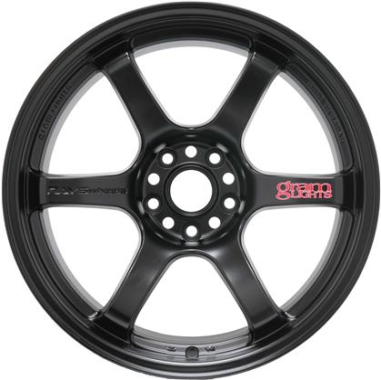 Gram Lights 57DR 17x9.0 +22 5-114.3 Semi Gloss Black Wheel - WGIQ22EH