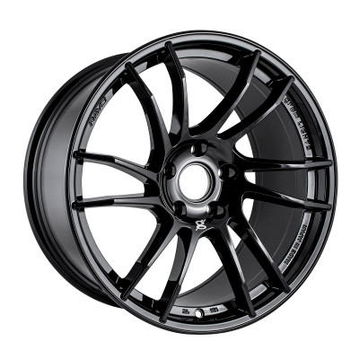 Gram Lights 57XR 18x9.5 +38 5-114.3 Glossy Black Wheel (Minimum Order Qty 20) - WGJRX38EGX