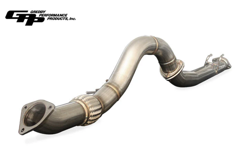 GReddy 2017+ Honda Civic Type R EXR 3in Front Over Pipe & Mid Pipe Combo - 10558602