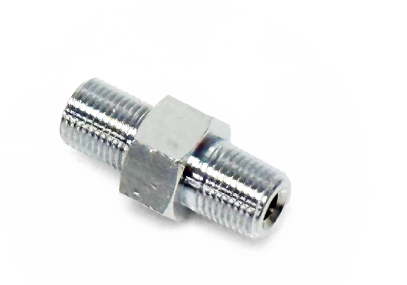 GReddy Male 1/8in PT to Male 1/8in PF Union Fitting - 11900562