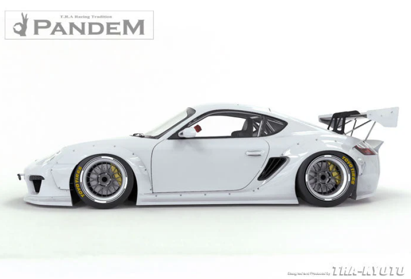 GReddy Pandem RB 09-12 Porsche Cayman V2 Front Over-Fenders (Special Order) - 17090523