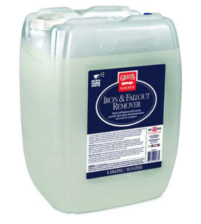 Griots Garage Iron & Fallout Remover - 5 Gallons (Minimum Order Qty of 2 - No Drop Ship) - 55123