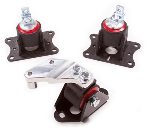 Innovative 04-08 Acura TSX K-Series Black Steel Mounts 95A Bushings - 10751-95A