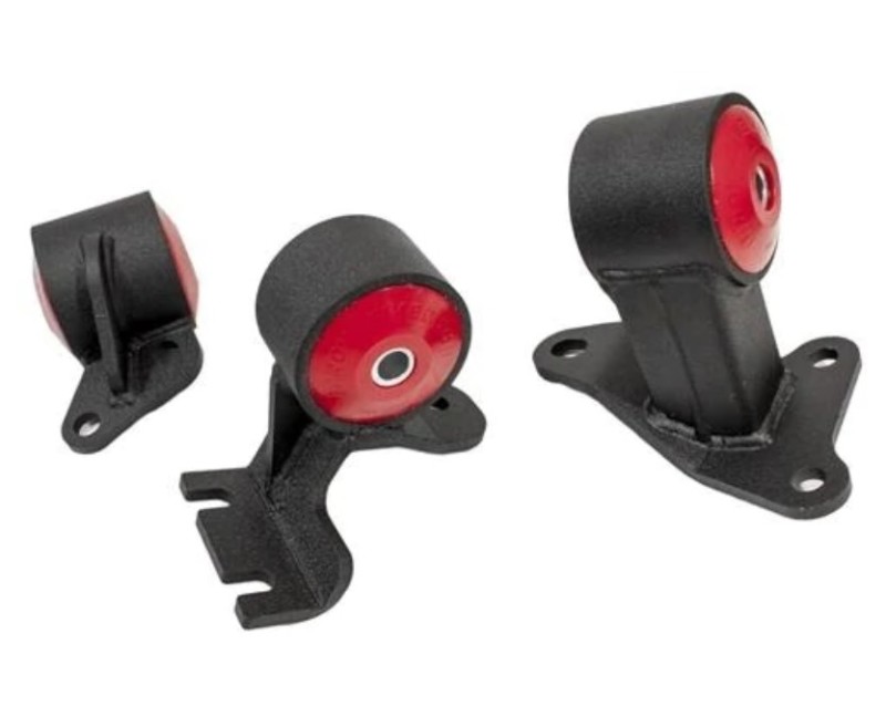 Innovative 88-91 Civic B-Series Black Steel Mounts 95A Bushings (RHD Only Cable) - 19152-95A