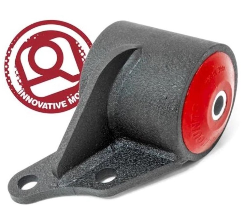 Innovative 90-93 Acura Integra B-Series Black Aluminum Mount 75A Bushing - LH Engine Mount - 19311-75A