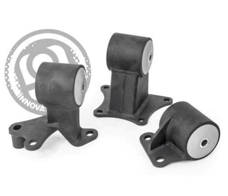 Innovative 94-97 Accord H/F Series Black Steel Mounts 85A Bushings (Auto to Manual) - 29759-85A