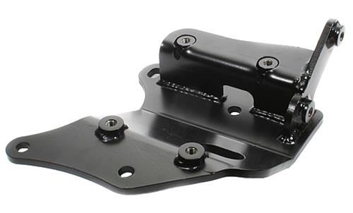 Innovative 88-91 Civic /CRX B-Series Black Steel Conversion AC Bracket (D-Series Sanden Compressor) - 59180