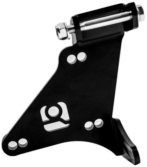 Innovative N/A H-Series Black Steel H22 Alternator Relocation Bracket - 59185