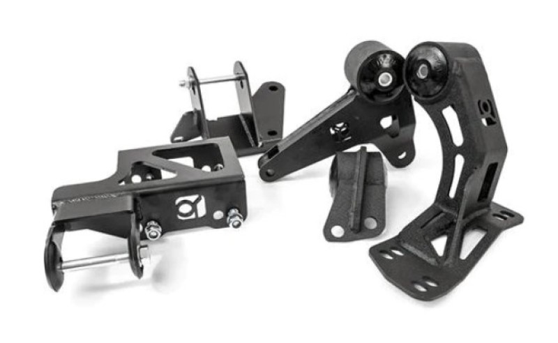 Innovative 94-01 Integra K-Series Black Steel Mounts 95A Bushings (Not K24 Trans) - 90150-95A