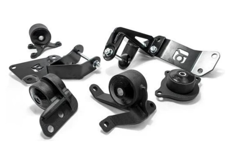 Innovative 01-05 Civic K-Series Black Steel Mounts 60A Bushings (Not K24 Trans) - 90550-60A